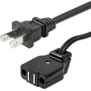 09982 Deep Fryer Magnetic Power Cord for Presto FryDaddy & Granpappy Electric Fryers - 120V, 15A Replacement Cord (Fits Part #9982 & #85691)