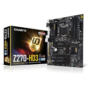GIGABYTE GA-Z270P-D3 LGA1151 Intel Z270 2-Way Crossfire ATX DDR4 Motherboard