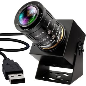 12MP USB كاميرا متغير كاميرا ويب للكمبيوتر 1080P 120FPS يدوي Zoom Camera Camera عالية السرعة 3.6-10 مم 3x تكبير USB2