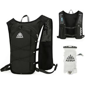 Running Hydration Vest Backpack, Running Vest Pack with 2L Water Bladder, Lightweight Hydration Pack for Hiking Trail Running Cycling Race Marathon for Women Men