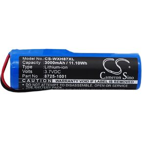 3000mAh Replacement Battery for Wella Eclipse Clipper 8725-1001 (3.7V)