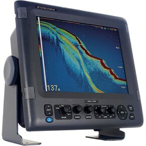 FURUNO FCV1150 LCD LCD 1/2/3KW جهاز إرسال 28-200 كيلو هرتز FISH FISH FISH ، 12 "