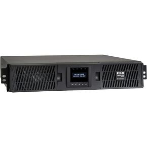 Eaton Tripp Lite Series Smart 1000VA UPS ، تحويل مزدوج ، 208/230 فولت ، 8 منافذ ، 900 واط ، موجة جيب Pure ، خيار بطاقة الشبكة ، 2U Rackmount ، ضمان لمدة عامين وتأمين 250،000 دولار (SUINT1000LCD2U)