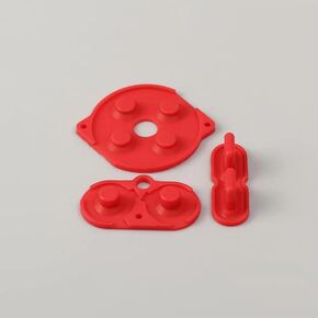 FunnyPlaying Game Boy Pocket Silicone Button Contact Pad Membranes (Red)