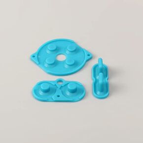 FunnyPlaying Game Boy Pocket Silicone Button Contact Pad Membranes (Light Blue)