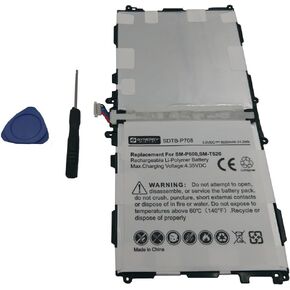 Synergy Digital Tablet Battery, Works with Samsung T8220E Tablet, (Li-Pol, 3.8V, 8220 mAh) Ultra Hi-Capacity Battery