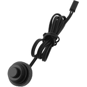 Emagtech 1pc G1/4 "مستشعر درجة الحرارة سد 2-Pin Du-Pont Terminal 10K مراقبة تبريد الماء موصل تركيب 50 سم سلك