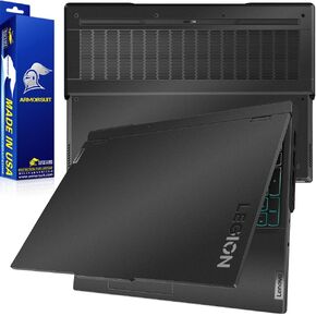 ArmorSuit MilitaryShield Matte Black Metallic Skin Vinyl Wrap for Lenovo Legion Pro 7 / 7i (Gen 8, 16 Inch)