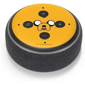 Skinit Decal Audio Skin Compatible with Amazon Echo Dot 3 - Officially Licensed Adult Swim Adventure Time Jake The Dog Design