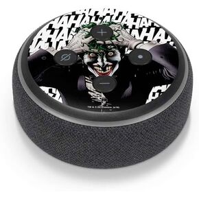 Skinit Schecal Audio Audio Skin متوافق مع Amazon Echo Dot 3 - Comics DC المرخص رسميًا