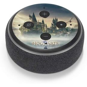 Skinit Decal Audio Skin Compatible with Amazon Echo Dot 3 - Officially Licensed Wizarding World Hogwarts Legacy Main Poster Design