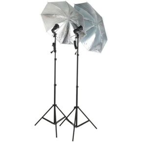ePhoto 2 Professional Studio Strobe Flash Lighting Umbrella KIT with 4 Color Filter for Photo Studio Photography ePhoto SET2/filters