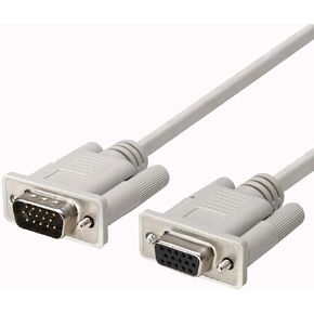 Manhattan, 6 feet VGA (HD15) Male to VGA (HD15) Female Extension Monitor Cable