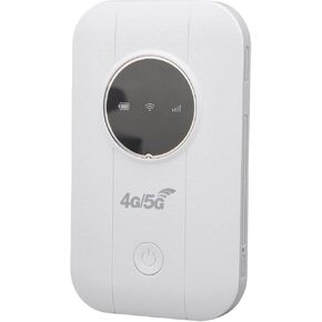 Portable Travel WiFi, 300Mbps Portable Hotspot Connect up to 10 Devices, 4G LTE Travel Mobile WiFi Hotspot for Car Users Business Travelers