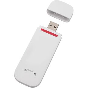 4G LTE USB Modem, 500Mbps High Speed Portable Router Mobile Internet Devices, for Home Outdoor Travel Car, Support up to 10 Devices, Supported Europe, Asia, Oceania, Africa
