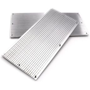 2pcs 220x100x8mm Rectangular LED Heat Sink Aluminum Cooling Plate Heat Sink for COB LED Bulb Cooling Panel