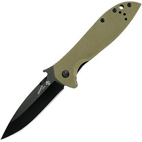 Hen & Rooster KS6054BRNBLK Emerson CQC-4K Frame Lock Tactical Folding Knives