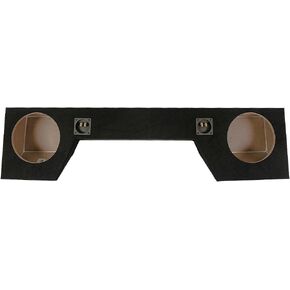 American Sound Connection 2X10DTB-QUAD-19UP Compatible with Dodge Ram Quad Cab Truck 2019-UP Dual 10" Sub Box Enclosure