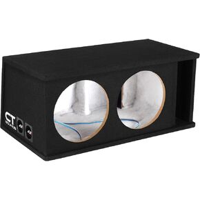 CT Sounds CT2X12 Dual 12" Kerf Port Universal-Fit Car Subwoofer Box