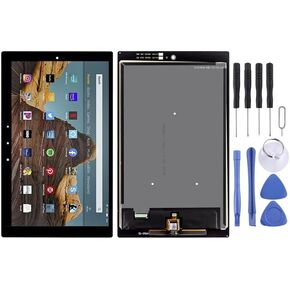 OEM LCD Screen for Amazon Fire HD 10 2019 9th Gen m2v3r5 with Digitizer Full Assembly (Black)