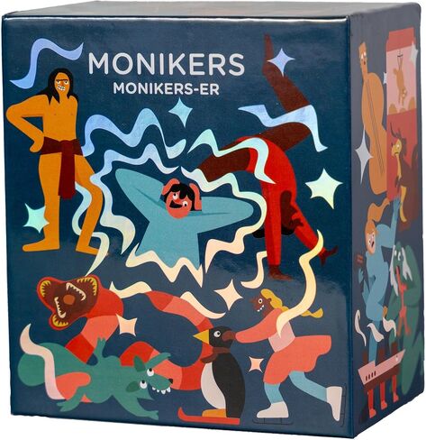 Monikers CMYK Serious Nonsense with Shut Up & Sit Down - A Dumb Party Game That Respects Your Intelligence in Kuwait