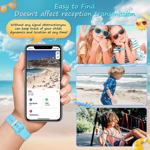 (2Pack) سوار السيليكون لزميل البلاط (2022/2024) ، حالة وقائية مقاومة للماء لحياة Tile Life360 Mate Tracker Hidden Tile Mate حامل للطفل/المراهق/كبار السن (الوردي + السماء الأزرق) in Kuwait