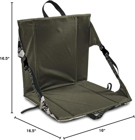Crazy Creek Original Chair Perfect for Stadium Seats, Camping, Hiking & More, Comfort on All Terrains, Adjustable Straps, Lightweight Design, Water-Resistant Camo in Kuwait