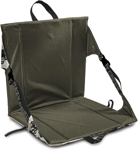 Crazy Creek Original Chair Perfect for Stadium Seats, Camping, Hiking & More, Comfort on All Terrains, Adjustable Straps, Lightweight Design, Water-Resistant Camo in Kuwait