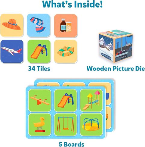 Skillmatics Board Game - Memory Match Animals, Fun & Fast Memory Game for Kids, Preschoolers, Toddlers, Gifts for Boys & Girls Ages 3, 4, 5, 6, 7 in Kuwait