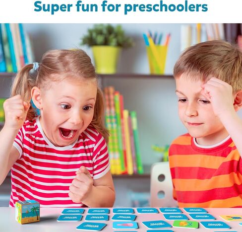 Skillmatics Board Game - Memory Match Animals, Fun & Fast Memory Game for Kids, Preschoolers, Toddlers, Gifts for Boys & Girls Ages 3, 4, 5, 6, 7 in Kuwait