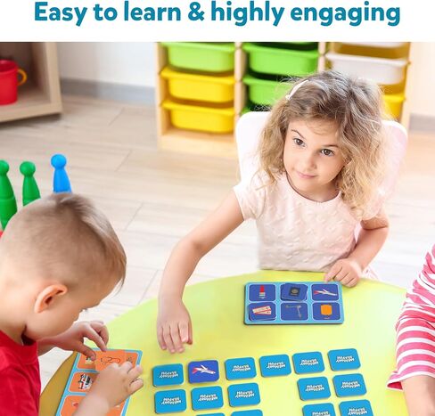 Skillmatics Board Game - Memory Match Animals, Fun & Fast Memory Game for Kids, Preschoolers, Toddlers, Gifts for Boys & Girls Ages 3, 4, 5, 6, 7 in Kuwait
