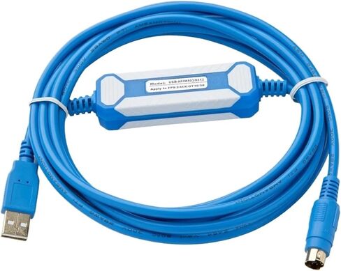 USB-AFC8513 for FP0 FP2 FP-X FP-M Programming Cable Nais GT10/30 Touch Panel Line DFP0-U2 AFC8503(Yellow) in Saudi Arabia