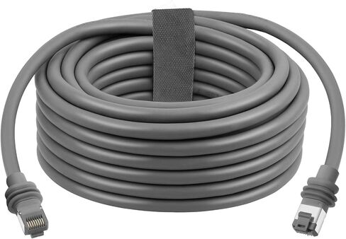 XRDS -RF Starlink Gen 3 Ethernet Cable 100FT, 26AWG Pure Copper Core Starlink Cable CAT6 Network Cable with Double Shielding – Compatible with Starlink Gen 3 Dish and Gen 3 Router in Kuwait