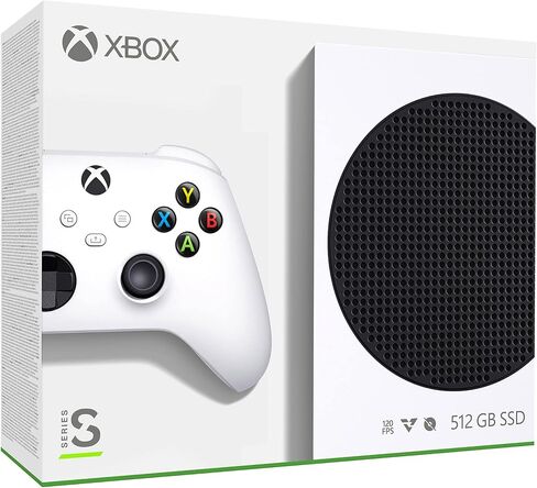 Microsoft Newxbox Series S 512GB SSD All -Digital Gaming Console + 1 وحدة تحكم لاسلكية ، دقة بيضاء - 1440 بكسل ، ما يصل إلى 120 إطارًا في الثانية ، 802.11ac 2x2 wifi wepgpy usb_cable in Saudi Arabia