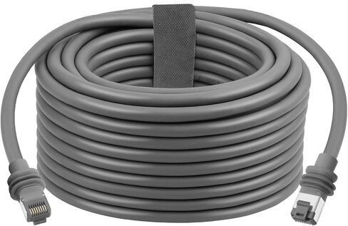 XRDS -RF Starlink Gen 3 Ethernet Cable 100FT, 26AWG Pure Copper Core Starlink Cable CAT6 Network Cable with Double Shielding – Compatible with Starlink Gen 3 Dish and Gen 3 Router in Kuwait