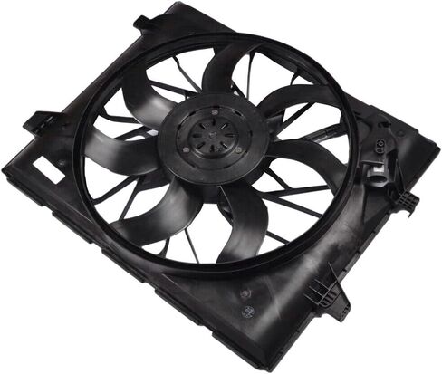 مجموعة مروحة تبريد الرادياتير الجديدة متوافقة مع Toyota Camry 2.5L L4 L LE SE XLE XSE 2018 2019 2020 2021 2022 2023 16361-31500 1636131500 16360-25010 1636025010 in Saudi Arabia