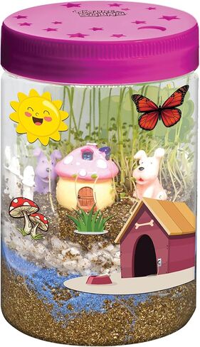 مجموعة الحيوانات الأليفة المضيئة من ناتشر باوند مع إضاءة LED للأطفال - تتضمن موضوع حيوان الجرو - مجموعة العلوم والتقنية والهندسة والهندسة والرياضيات للأولاد والبنات - هدايا زراعية للزراعة للأطفال in Kuwait