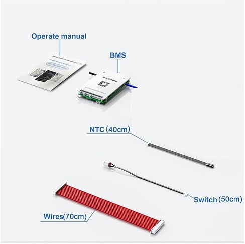 Active Balance Current 0.4A Li-Ion Lto Lifepo4 18650 Battery 4S 5S 6S 7S 8S 12V 24V 36V 48V 72V 10A 20A 30A 40A in Saudi Arabia