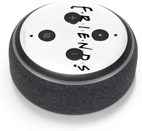 Skinit Decal Audio Audio Skin متوافق مع Amazon Echo Dot 3 - تصميم أصدقاء Warner Bros المرخص رسميًا in Kuwait