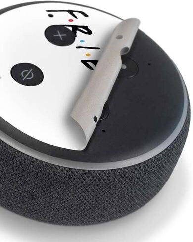 Skinit Decal Audio Audio Skin متوافق مع Amazon Echo Dot 3 - تصميم أصدقاء Warner Bros المرخص رسميًا in Kuwait