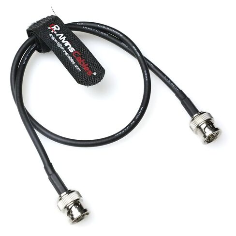 Alvin's Cables 12G SDI Cable Flexible, BNC Male to Male Right Angle for RED Komodo| Atomos Monitor 75 Ohm Shielded Cable for 4K Video Camera 50cm|19in in Saudi Arabia