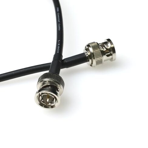 Alvin's Cables 12G SDI Cable Flexible, BNC Male to Male Right Angle for RED Komodo| Atomos Monitor 75 Ohm Shielded Cable for 4K Video Camera 50cm|19in in Saudi Arabia