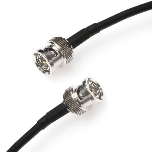 Alvin's Cables 12G SDI Cable Flexible, BNC Male to Male Right Angle for RED Komodo| Atomos Monitor 75 Ohm Shielded Cable for 4K Video Camera 50cm|19in in Saudi Arabia