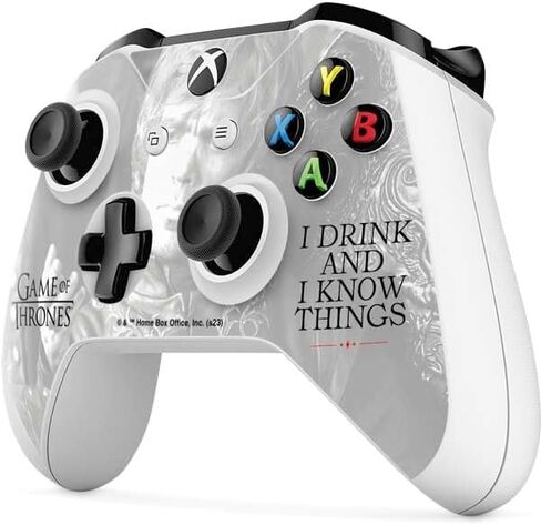 Skinit Skinit Gaming Gaming Skin متوافق مع جهاز التحكم Xbox One X - Game of Thrones مرخص رسميًا: Tyrion Lannister Design in Kuwait