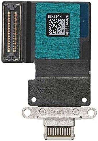USB Charger Charging Port Dock Connector Port Flex Cable Replacement for iPad Pro 11" 2018 A1980 A2013 A1934 | iPad Pro 12.9" 3rd A1876 A2014 A1895 USA (White) in Kuwait