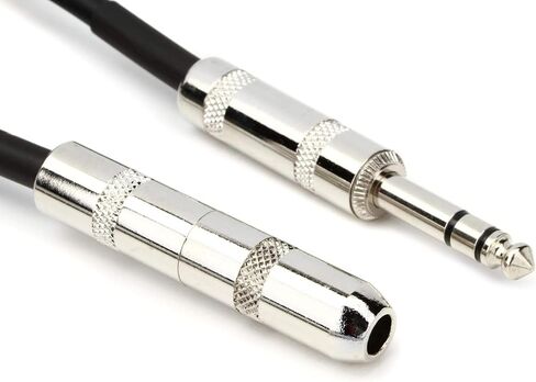 Hosa DOC-106 1/4" TRS إلى 1/4" TSF كابل محول مباشر للخارج، 6 بوصة in Saudi Arabia
