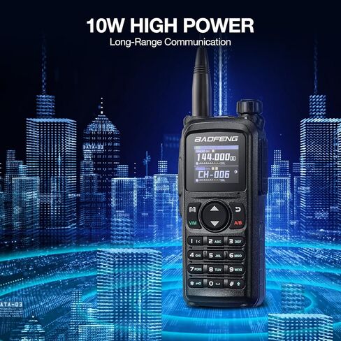Baofeng UV-28 Plus Ham Radio Handheld مع GPS & App Programming ، 10W Long Range Walkie Dual Band Radio-Way Tway Radio ، FM Aviation NOAA Receiver مع نسخ التردد ، 1000CHS ، بطاريات مزدوجة 2200mAh in Saudi Arabia