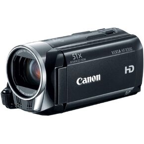 Canon Vixia HF R300 Full HD Flash Memory Camcorder مع Zoom المتقدمة 51x