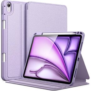 JETech Case for iPad Air 11-Inch M3/M2 (2025/2024), iPad Air 5/4 (2022/2020 5th/4th 10.9-Inch) with Pencil Holder, Slim Folio Stand Protective Tablet Cover, Multi-Angle Viewing (Black)
