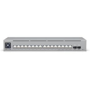 16-Port UniFi USW-Pro-Max-16-PoE Layer 3 PoE++ Switch,180W Power, 2.5GbE & 10G SFP+ Uplink, Silent Fanless Rack-Mount Design, QALYNX-Backed 1-Year Warranty